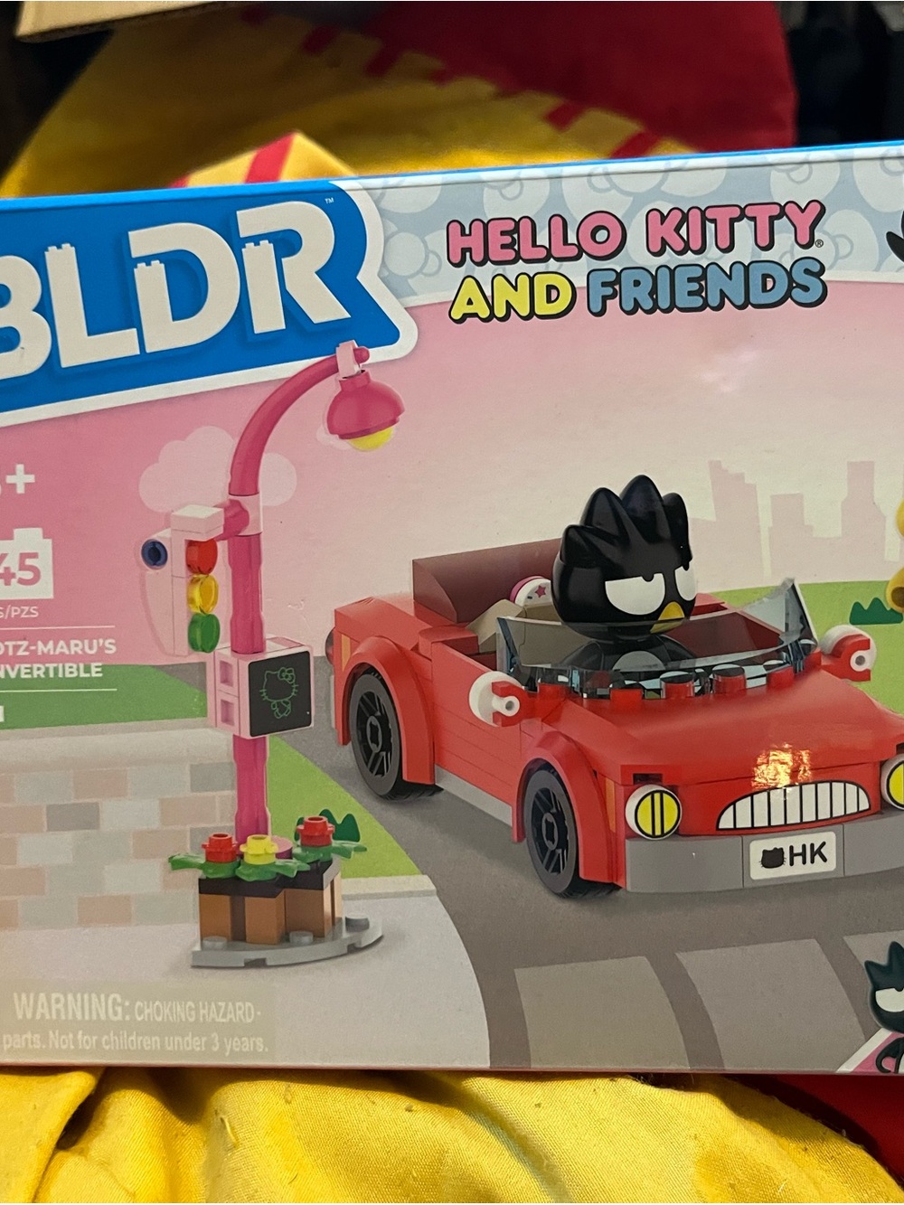 Hello Kitty and Friends Red Convertible Car Building Set